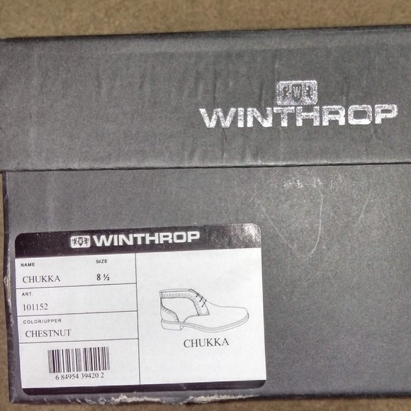 Winthrop Leather Brogue Chukka - Picture 7 of 7